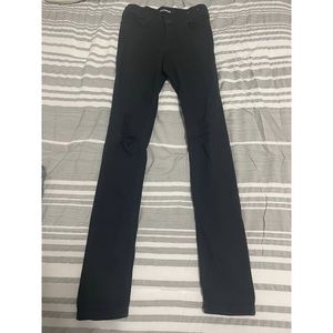 Express Black Skinny Jeans, Ripped in the Knees, 2 Long, Great Condition